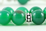 Green Banded Agate Prayer Beads