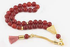 Agate (Carnelian) Prayer Beads