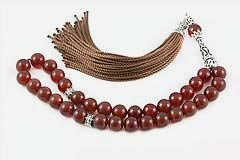 Agate (Carnelian) Prayer Beads