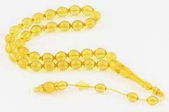 Amber Bakelite Prayer Beads