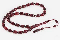 Amber Bakelite Prayer Beads