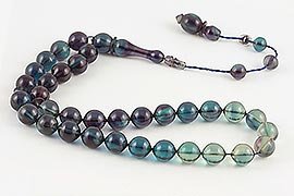 Amber Bakelite Prayer Beads