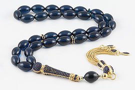 Amber Bakelite Prayer Beads