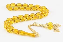 Amber Bakelite Prayer Beads