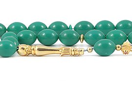 Amber Bakelite Prayer Beads