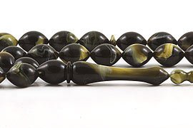 Amber Bakelite Prayer Beads