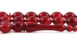Amber Bakelite Prayer Beads