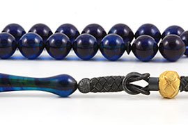 Amber Bakelite Prayer Beads