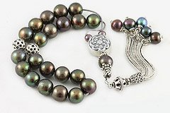 Black Pearl Worry Beads