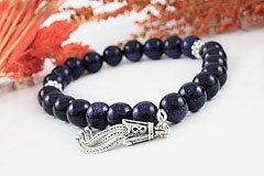 Blue Goldstone Bracelet