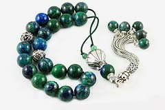 Chrysocolla Worry Beads