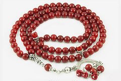 Coral Prayer Beads (99 Beads)