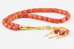 Coral Prayer Beads