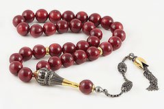 Coral Prayer Beads