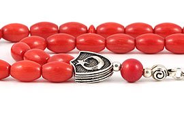Coral Prayer Beads