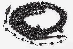 Ebony Tree Prayer Beads (99 Beads)