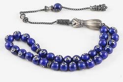 Enamel Silver Prayer Beads