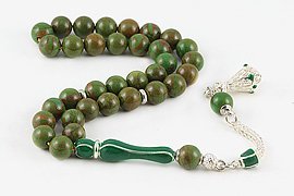 Green Jasper Prayer Beads