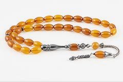 Honey Agate Prayer Beads