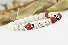 Howlite & Agate Bracelet