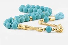 Howlite Turquoise Prayer Beads