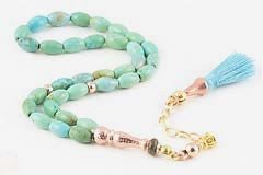 Howlite Turquoise Prayer Beads