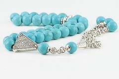Howlite Turquoise Prayer Beads