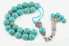 Howlite Turquoise Worry Beads