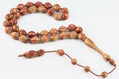 Japan Cherry Wood Prayer Beads