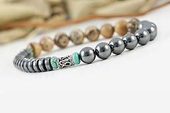 Jasper & Hematite Bracelet