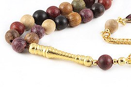 Mix Wood Prayer Beads
