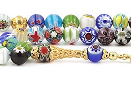 Murano Glass Prayer Beads