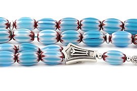 Murano Glass Prayer Beads