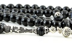 Onyx Prayer Beads (99 Beads)