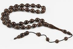 Palm Wood Prayer Beads