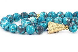 Rain Stone Jasper Prayer Beads