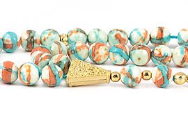 Rain Stone Jasper Prayer Beads