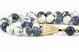 Rain Stone Jasper Prayer Beads