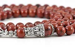 Red Jasper Mala