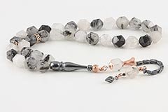 Rutilated Quartz Prayer Beads