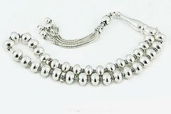 Silver Prayer Beads