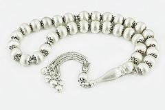 Silver Prayer Beads