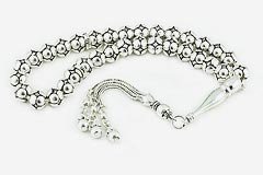 Silver Prayer Beads