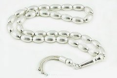 Silver Prayer Beads