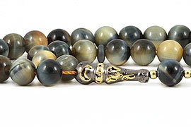 Tiger's Eye Prayer Beads