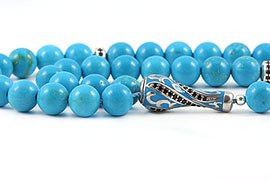 Turquoise Prayer Beads