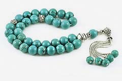 Turquoise Prayer Beads