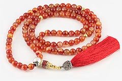 Yemen Agate Mala