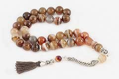 Yemen Agate Prayer Beads