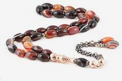 Yemen Agate Prayer Beads
